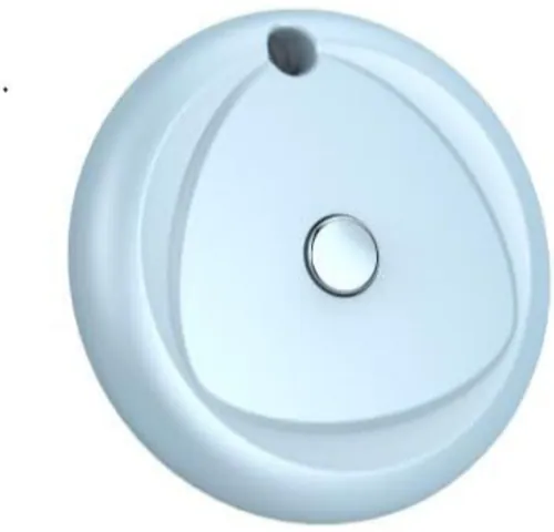 Raykit Air Tags, Smart Bluetooth Tarcker Work with iOS Find My App (Android not supported) Smart Tag with Protective Lanyard, Keys Finder and Item Locator for Luggage, Backpack, Wallet, etc.