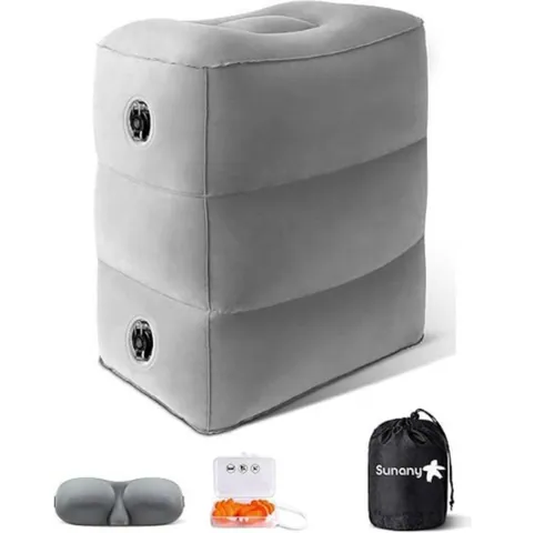 Multi-Purpose Inflatable Travel Pillow for Airplanes, Cars, Portable Inflatable Rest Pillow,Easy to Inflate and Deflate